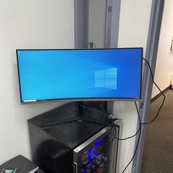 Samsung 34" Curved Monitor c34h890wgn   HDMI, DP, Type C port For