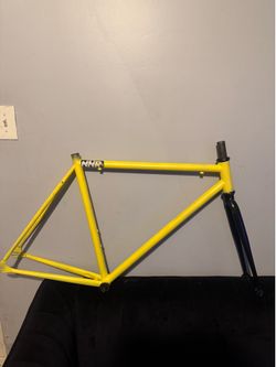 Yellow (Painted) Golden Cycle Frameset