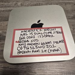 Used Mac Mini (Broken Ram Slot)