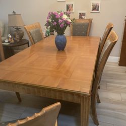 Beautiful Dining Table And Chairs