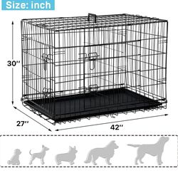 42 Long Used Dog Kennel