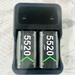 DXKK for Xbox Controller Battery Pack, 2x5520mWh Rechargeable Battery Pack for Xbox Series X|S/One/Elite Controllers – 30Hrs Playtime, Fast Charging &