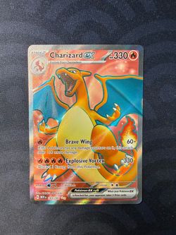 Pokemon Charizard Ex 183/165 Full Art