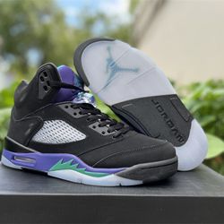 Jordan 5 Retro 'Black Grape'