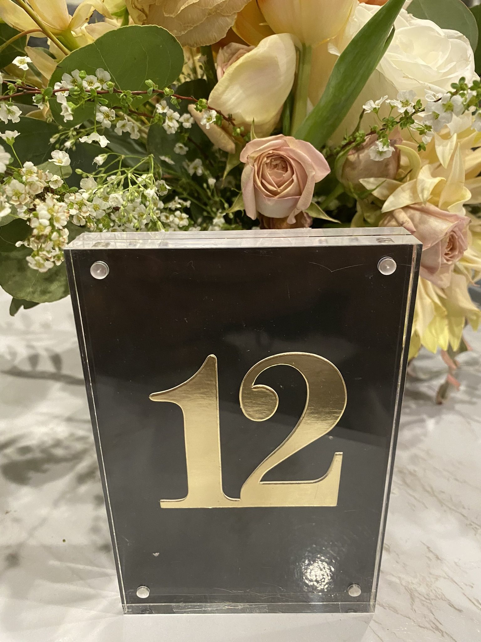 Table Numbers