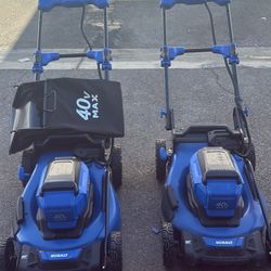 Kobalt Gen4 40-volt, • 6 Ah 20-in Push Lawn Mower Battery Walk Mower, Battery & Chargers