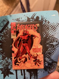Avengers Marvel Comic Vision Pin