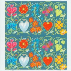 USPS Garden Of Love Wedding Forever Stamps (100 Stamps, 5 Sheets of 20) 