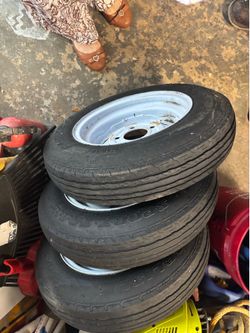 Small trailer tire