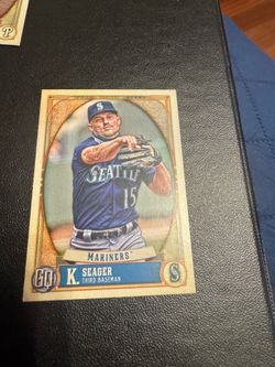 2021 Kyle Seager Seattle Mariners Baseball Card
