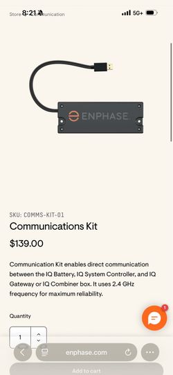 Enphase communications kit 01