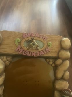 Splash Mountain Damaged Picture Frame