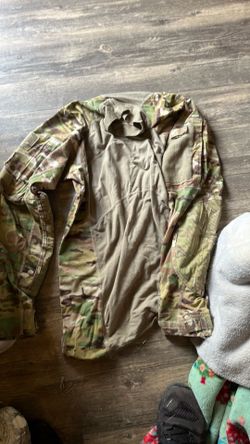 Army fatigue, shirt, long sleeve