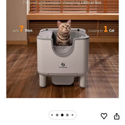 Brand new in box Cat self cleaning box