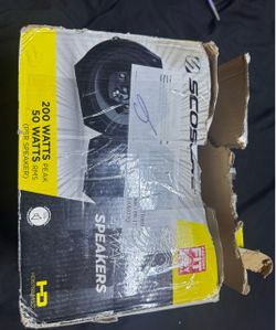 Scosche 5"x7"/6"x8" 4-Way Car Audio Speaker Pair 200W