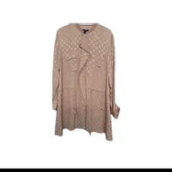 Louis Vuitton Monogran Shirt Dress Jacket L