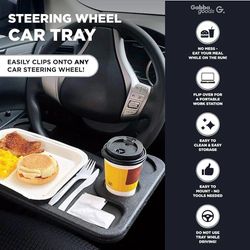 Gabba Goods Steering Wheel Car Tray. 
