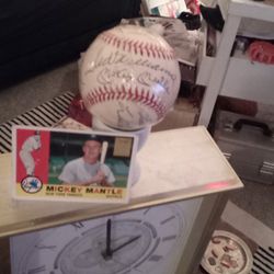 Baseball Signed By 500 Home Runners 