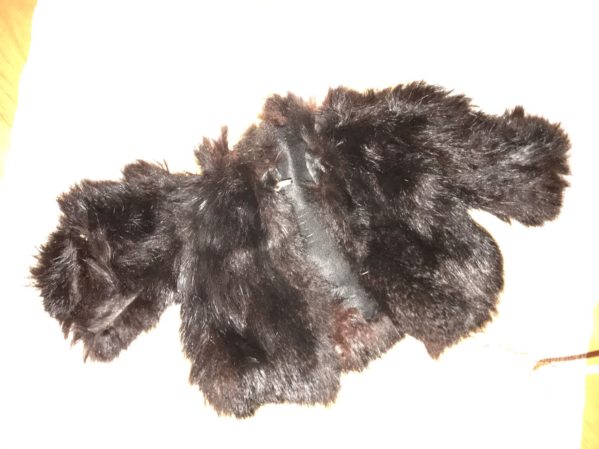 Antique real fur coat for Dolly