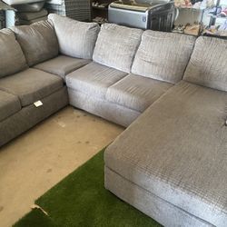 L SHAPE SOFA LIVING ROOM SET 