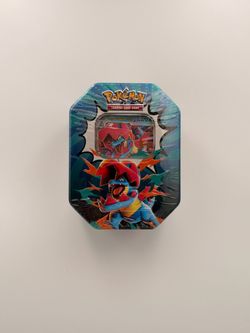 Pokémon TCG Mega Feraligatr EX Collector Tin