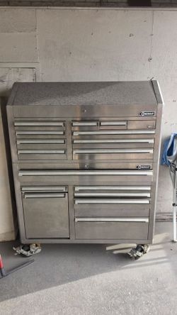 Kobalt 16-Drawer Stainless Steel Tool Box