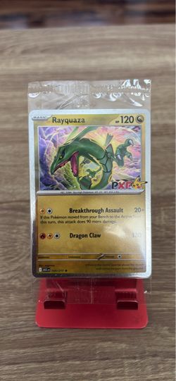 Pokemon Rayquaza Promo Card