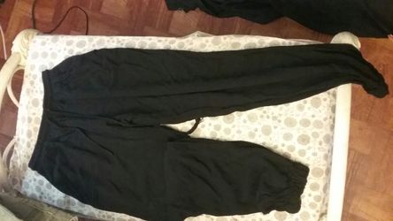 Black joggers