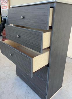 5 drawer grey color