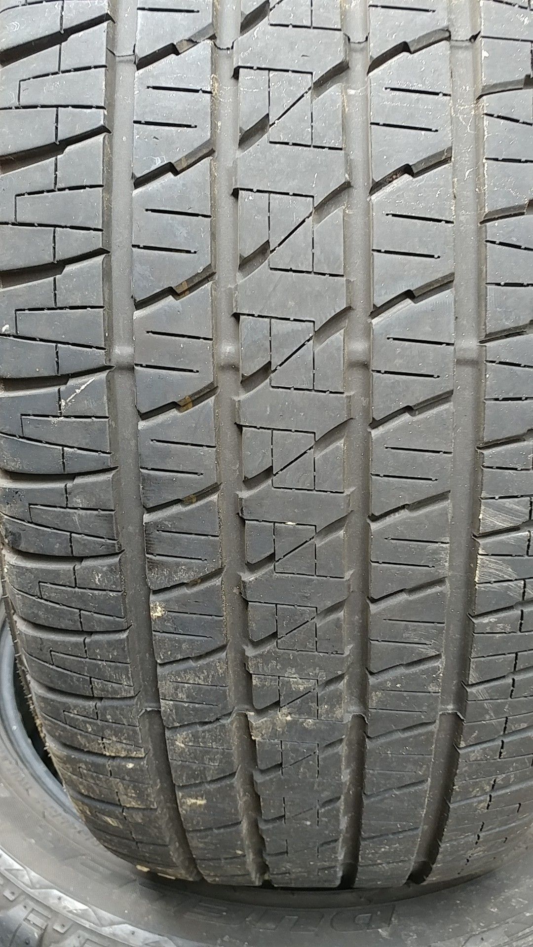 P285 45 22 set of 4 used Bridgestone dueler