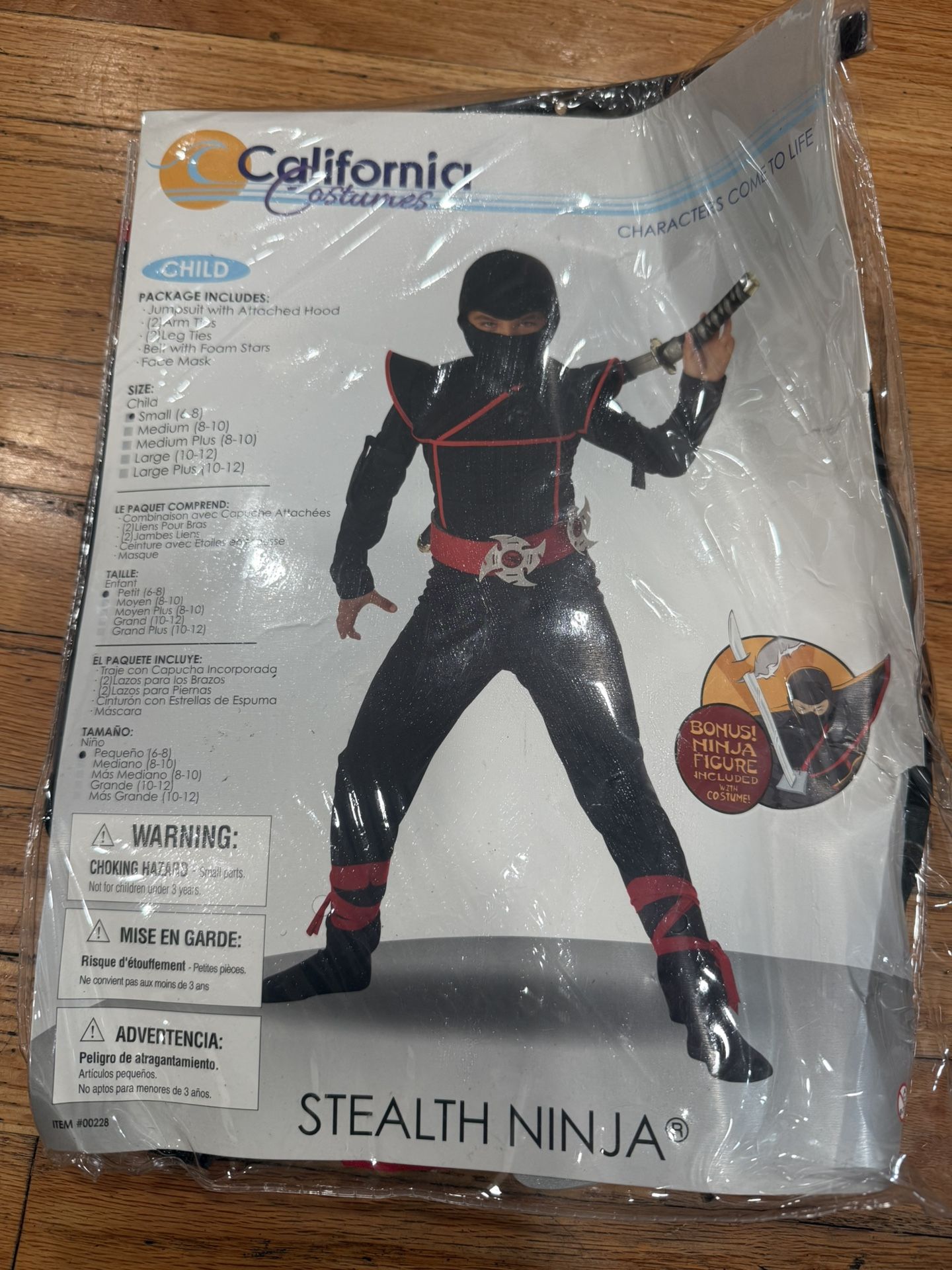 Halloween Costume Kids Stealth 🥷 Ninja