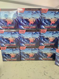 Pokemon chaos rising elite trainer box