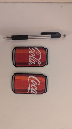 Coca cola patches (x2)