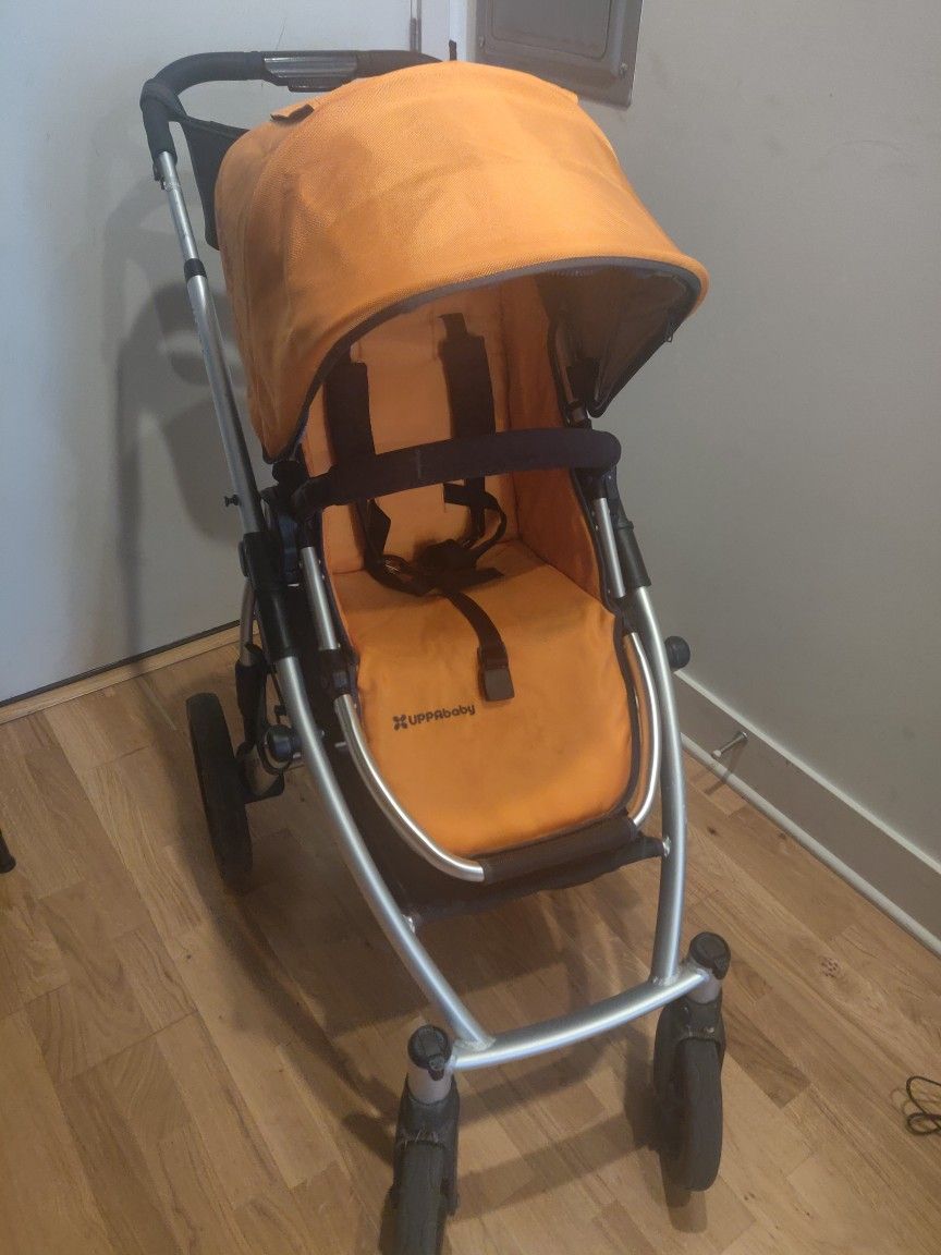 Uppababy cheap vista orange