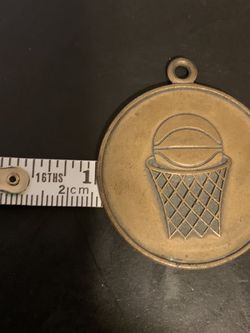 Basketball Coin/ Pendant