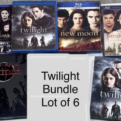Twilight Blu Ray & DVD Bundle Lot Of 6 Great Condition!