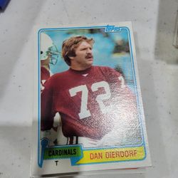 Lot Of1981 Topps Football Cards 