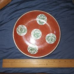 Ceramic And Brass Bowl?