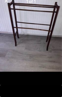 PRIMITIVE ANTIQUE HANDCRAFTED ARTS & CRAFTS LINGERIE LINEN DRYING RACK