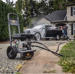 BE 3400 PSI 2.5 GPM Gas Pressure Washer – New Condition!
