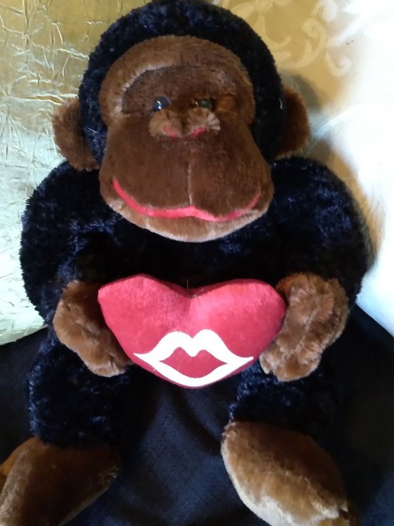 Stuffed monkey