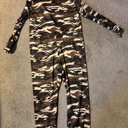 Army Costume - Size 9/10
