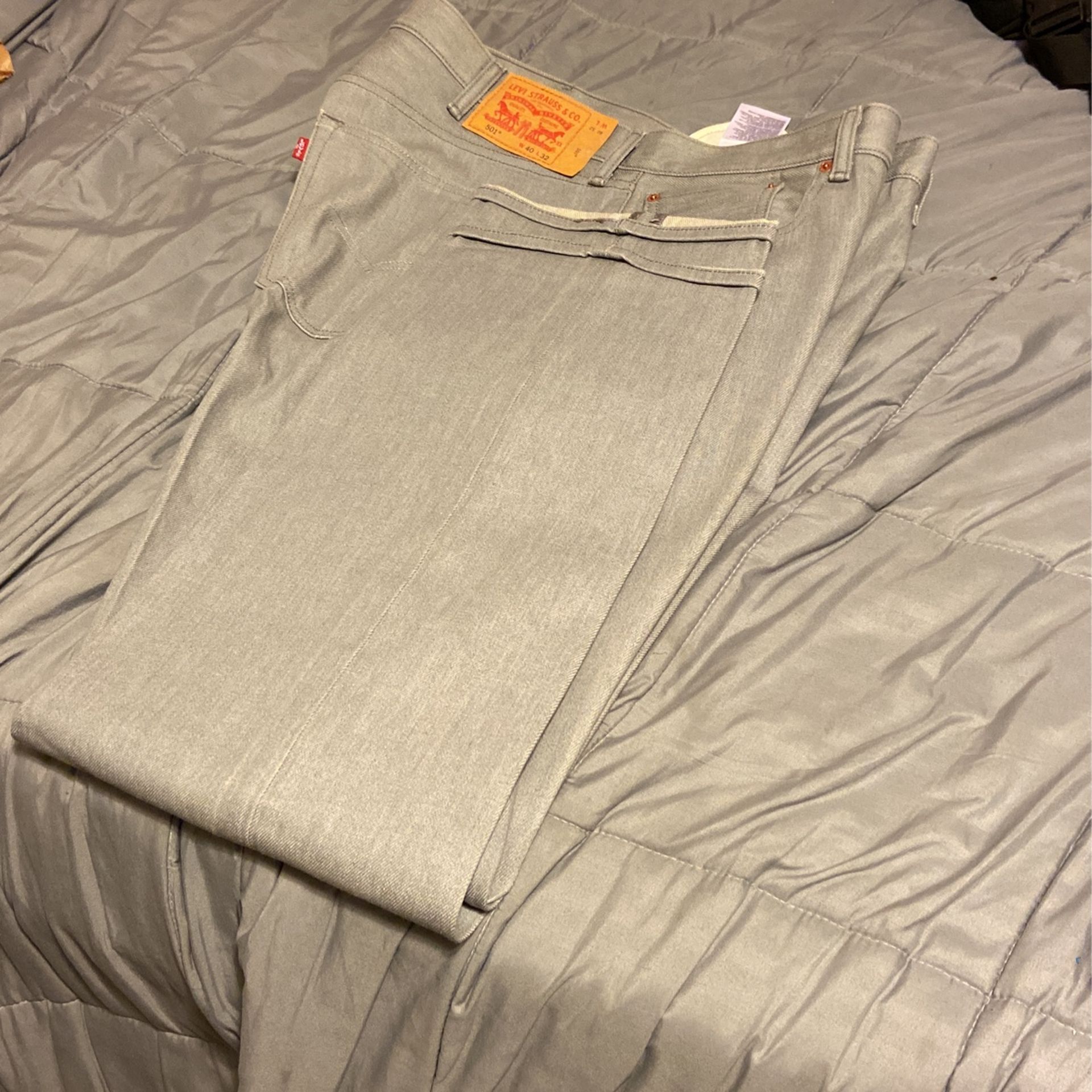 Brand New Grey 501