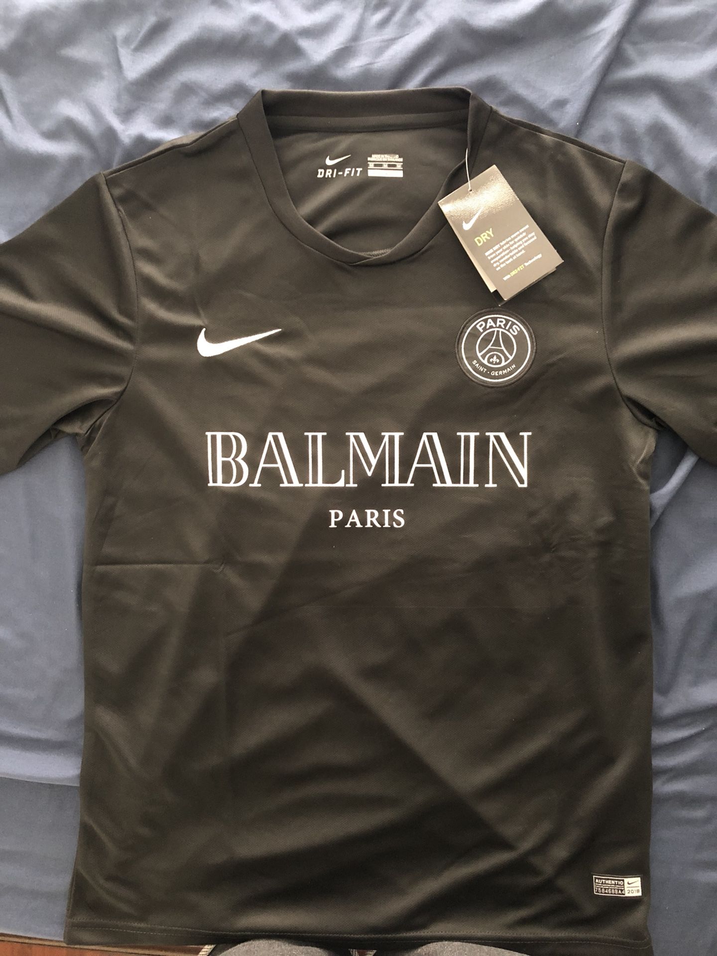 Nike x Balmain Paris x PSG Custom Soccer Jersey