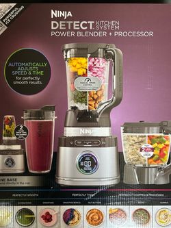 Ninja Detect Kitchen System Power Blender + Processor