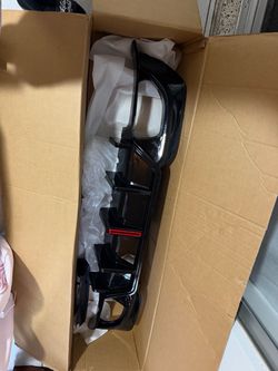 BMW bumper difuser