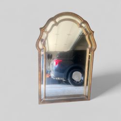 Authentic Vintage gold Mirror 