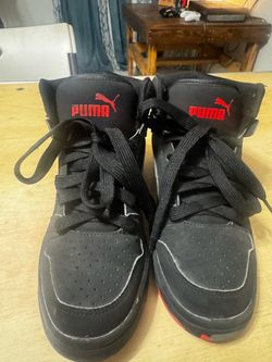 Black Boy Puma Shoes