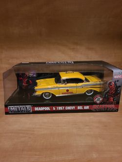 Deadpool Chevy Bel Air Die Cast Metals