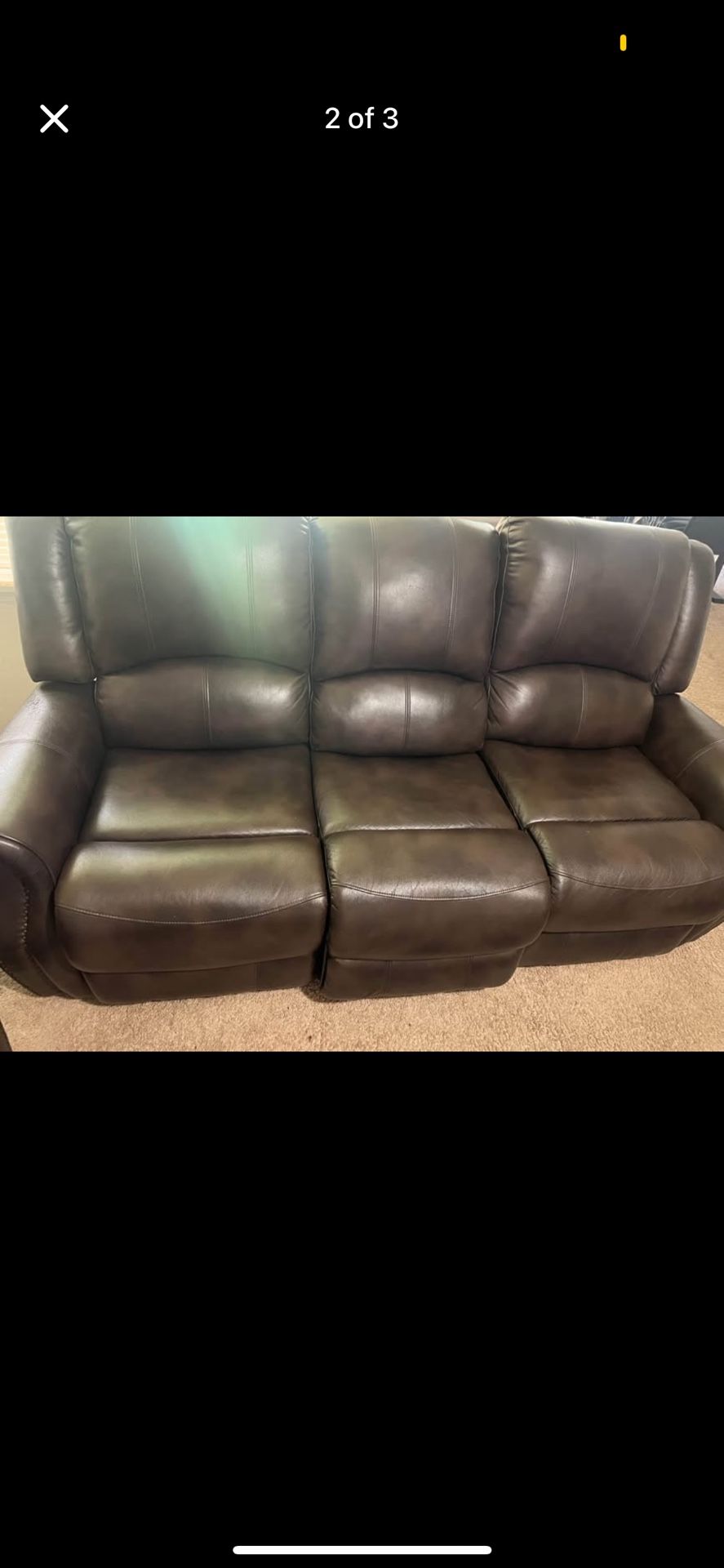 Leather Couches